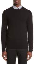 Thumbnail for your product : Armani Collezioni Plated Crewneck Sweater