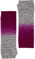 Thumbnail for your product : Sofia Cashmere Cashmere Dip Dye Marl Finglerless Gloves
