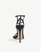 Thumbnail for your product : Alevi Milano Valentina leather and plexy heeled sandals