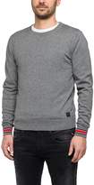 Thumbnail for your product : Replay Men's Ribbed cuff jumper