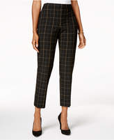 Thumbnail for your product : Charter Club Windowpane Plaid Ankle Pants, Created for Macy's