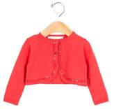 Thumbnail for your product : Tartine et Chocolat Girls' Sequin-Embellished Cardigan w/ Tags