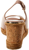 Thumbnail for your product : Jimmy Choo Amely 80 Leather Wedge Sandal