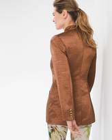 Thumbnail for your product : Black Label Textured Shine Blazer