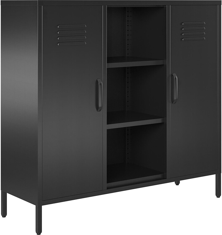Systembuild Evolution Bonanza 2 Door Metal Locker Console Table w