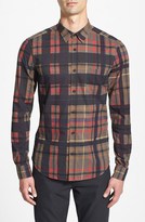 Thumbnail for your product : Burberry 'Moore' Trim Fit Check Sport Shirt