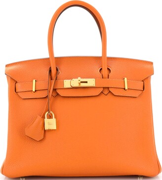 Hermès Messenger Colorado Gm Flap Large 21hk0113 Orange Leather Cross Body  Bag, Hermès