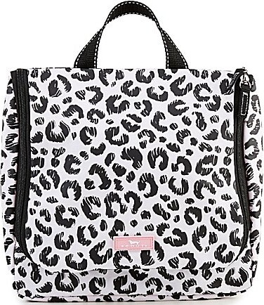 Beauty Gordito Leopard Print Hanging Toiletry Bag