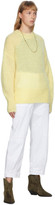Thumbnail for your product : Isabel Marant Yellow Mohair Estelle Sweater