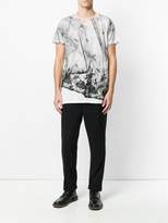 Thumbnail for your product : Ann Demeulemeester lace print T-shirt