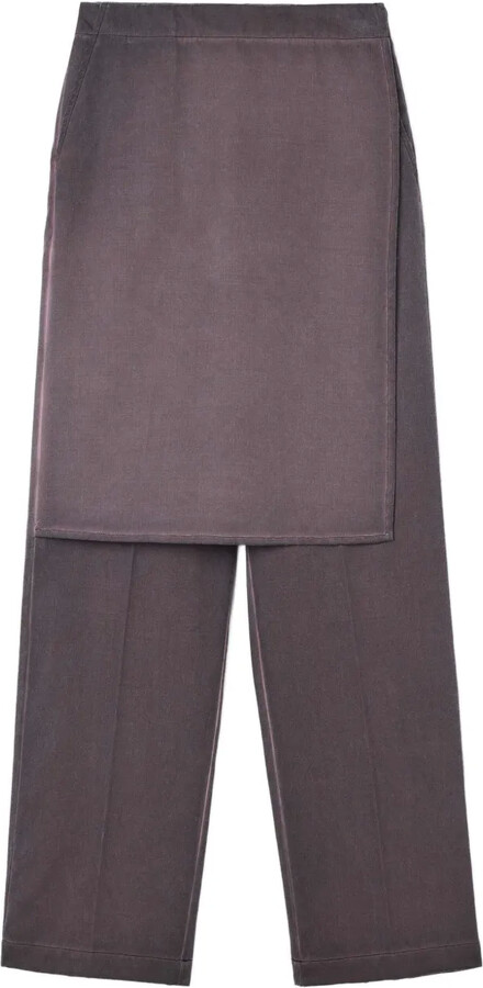 Sunnei Layered Wool Trousers