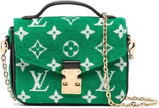 Louis Vuitton Micro Metis 2way Handbag Pochette Monogram Green