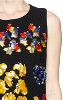 Thumbnail for your product : Nobrand 'Lex' mother of pearl embellish wool crepe top