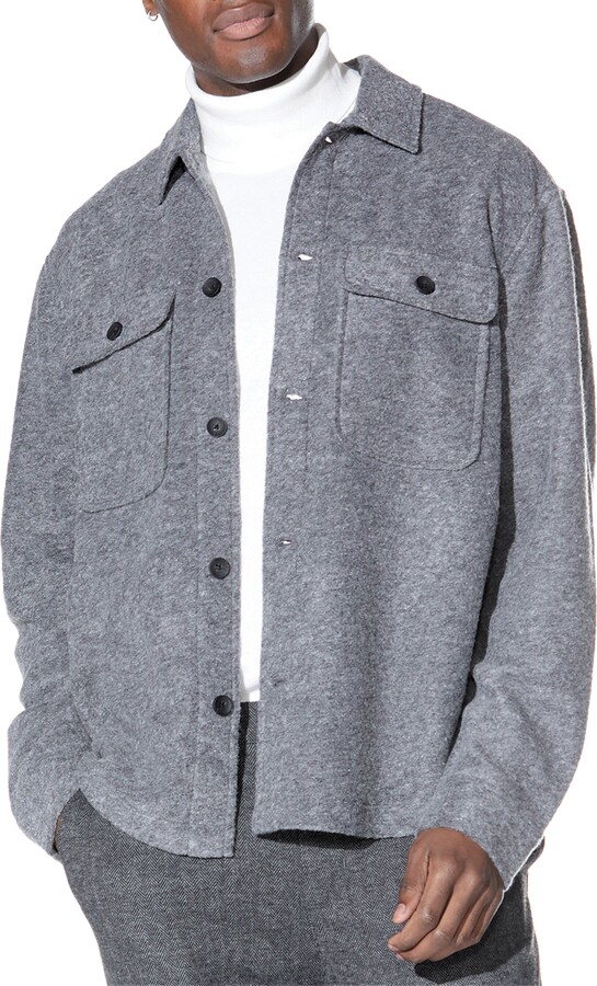 Civil Society Relaxed Fit Knit Shirt Jacket