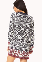 Thumbnail for your product : Forever 21 Jet-Setter Open-Front Cardigan