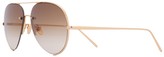 Thumbnail for your product : Linda Farrow Aviator Sunglasses