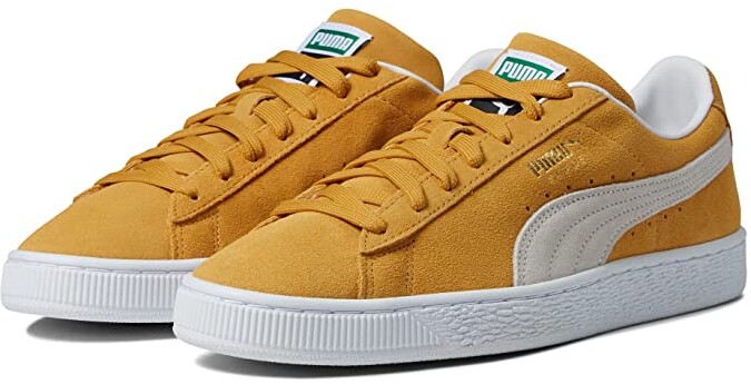Puma Suede Men's Yellow Shoes | ShopStyle