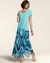 Thumbnail for your product : Chico's Whispy Mesh Pieced Skirt