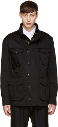 Burberry Black Smithers Coat