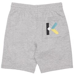 Kenzo Kids Printed Cotton Sweat Shorts