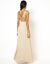 Thumbnail for your product : Little Mistress Maxi Dress with Sequin Bodice