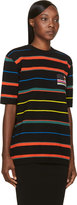 Thumbnail for your product : Givenchy Black Wool Color Stripe Sweater