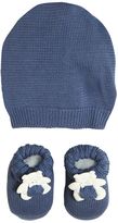 Thumbnail for your product : La Perla Bear Cotton Knit Socks & Hat Set
