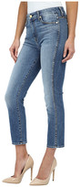 Thumbnail for your product : 7 For All Mankind Cropped High Waist Vintage Straight in Ibiza Island Indigo