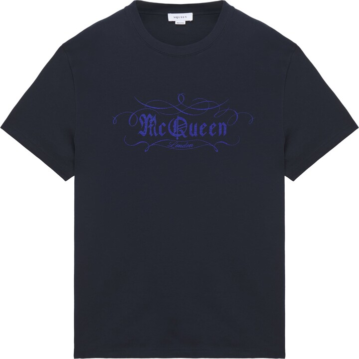 Alexander McQueen Cotton Logo T-Shirt