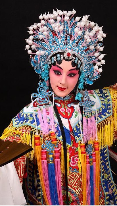 AliExpress Peking Opera Headdress Mascot Costume Performance Stage bride Crown Queen Carnival Women lady halloween
