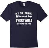 Thumbnail for your product : My Girlfriend is Worth Every Mile Between Us Tee Shirt