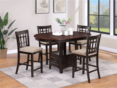 Lark Manor Hester Extension Counter Dining Table