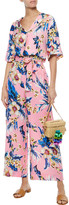 Thumbnail for your product : Dvf West Diane Von Furstenberg Belted Floral-print Twill Shirt