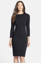 Thumbnail for your product : Pink Tartan Double Knit Sheath Dress