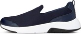white and navy blue pumas