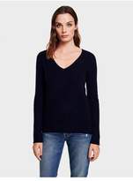 Thumbnail for your product : White + Warren Cashmere Slim Ribbed V Neck