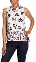 Thumbnail for your product : French Connection Eva Crepe Peplum Tank