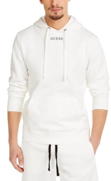 guess roy logo pullover hoodie