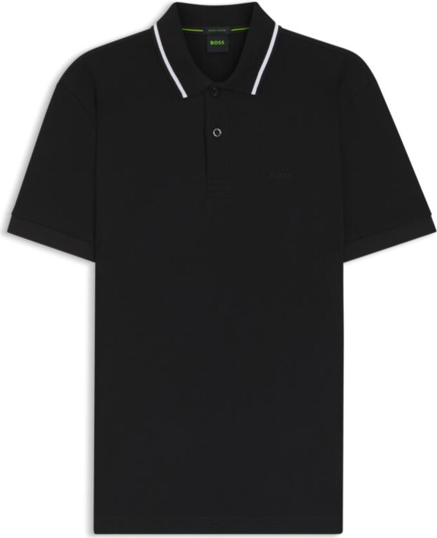HUGO BOSS Paddy slim-fit polo shirt in interlock cotton