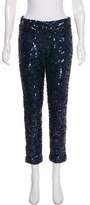 Thumbnail for your product : Lovers + Friends Mid-Rise Sequin Pants