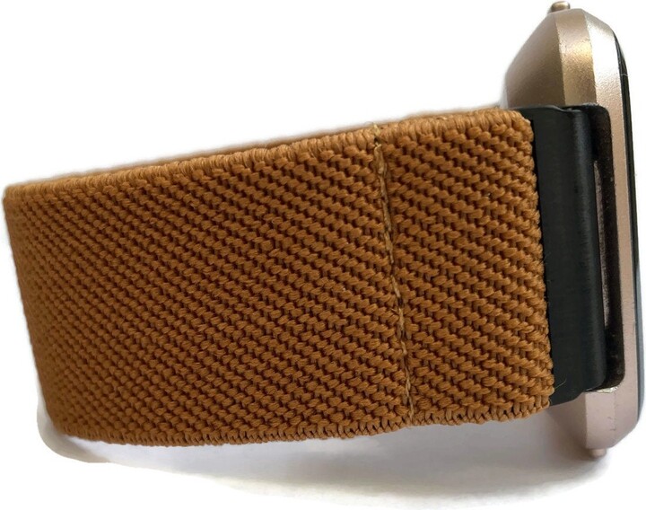 Fitbit Versa 4/3/2 1 Fitbit Sense & Lite Bands Elastic Stretch Watch Band Brown