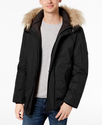Calvin Klein Men's Snorkel Jacket with Faux-Fur Trim - ShopStyle Outerwear