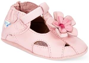 Robeez Soft Soles Pretty Pansy Shoes, Baby Girls