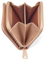 Thumbnail for your product : Aspinal of London | Mini Continental Zipped Coin Purse In Deer Saffiano | Deer saffiano