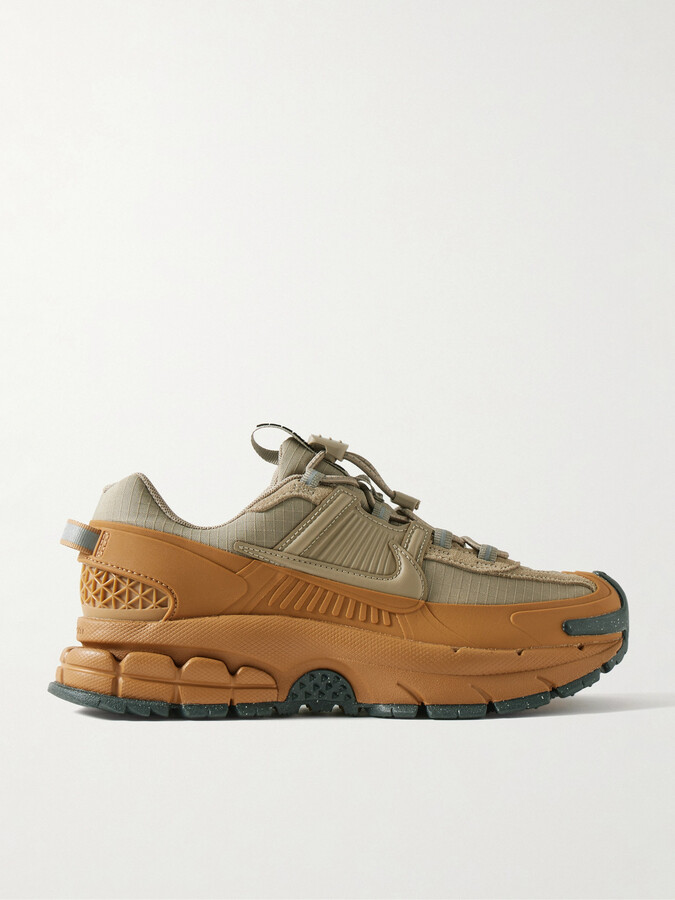 Nike - Zoom Vomero Roam Leather And Suede-trimmed Rubber And Ripstop Sneakers - Brown