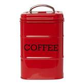 Thumbnail for your product : Linea Red tin coffee storage jar