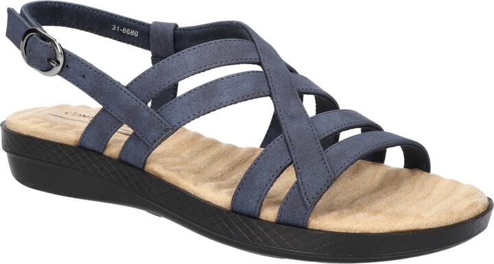 Easy Street Shoes Women's Lobo Comfort Sandals