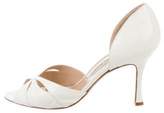 Thumbnail for your product : Manolo Blahnik Patent Leather d'Orsay Pumps
