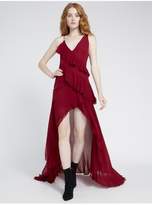 Thumbnail for your product : Alice + Olivia Mariana High Low Tiered Gown