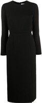 Thumbnail for your product : Valentino Slit Detail Midi Dress